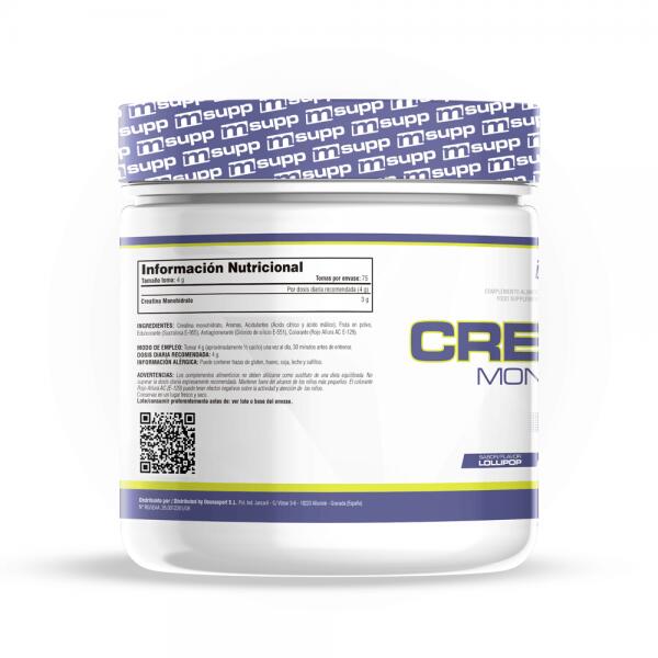 Creatine Monohydrate 200 Mesh - 300g Sucette de MASmusculo 5/6