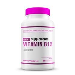 Vitamina B12 - 90 Cápsulas Vegetales de Smart Supplements