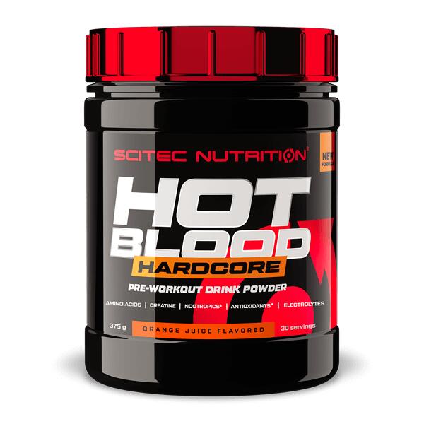 Hot Blood Hardcore - 375g Naranja de Scitec Nutrition