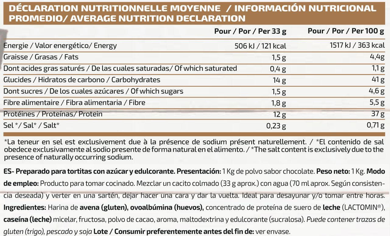 Crêpes Originales - 1000g Chocolat de IO.Genix 2/3