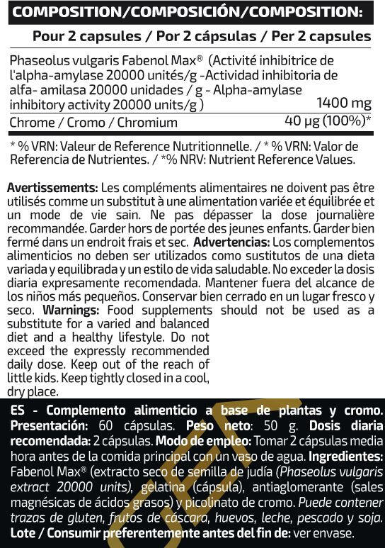 Carb Block - 60 capsule IO.Genix 2/3