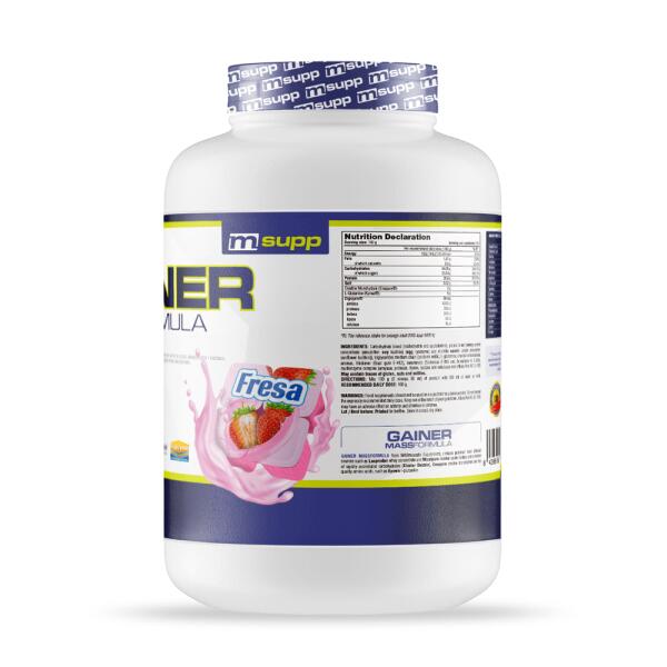 Gainer MASS Formula - MM Supplements Fragola da 3 Kg 3/6