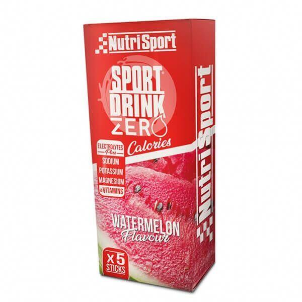 Nutrisport - Sport Drink Zero - 5 Sticks Pastèque De Nutrisport - Boisson Isotonique - Taille Unique - Decathlon