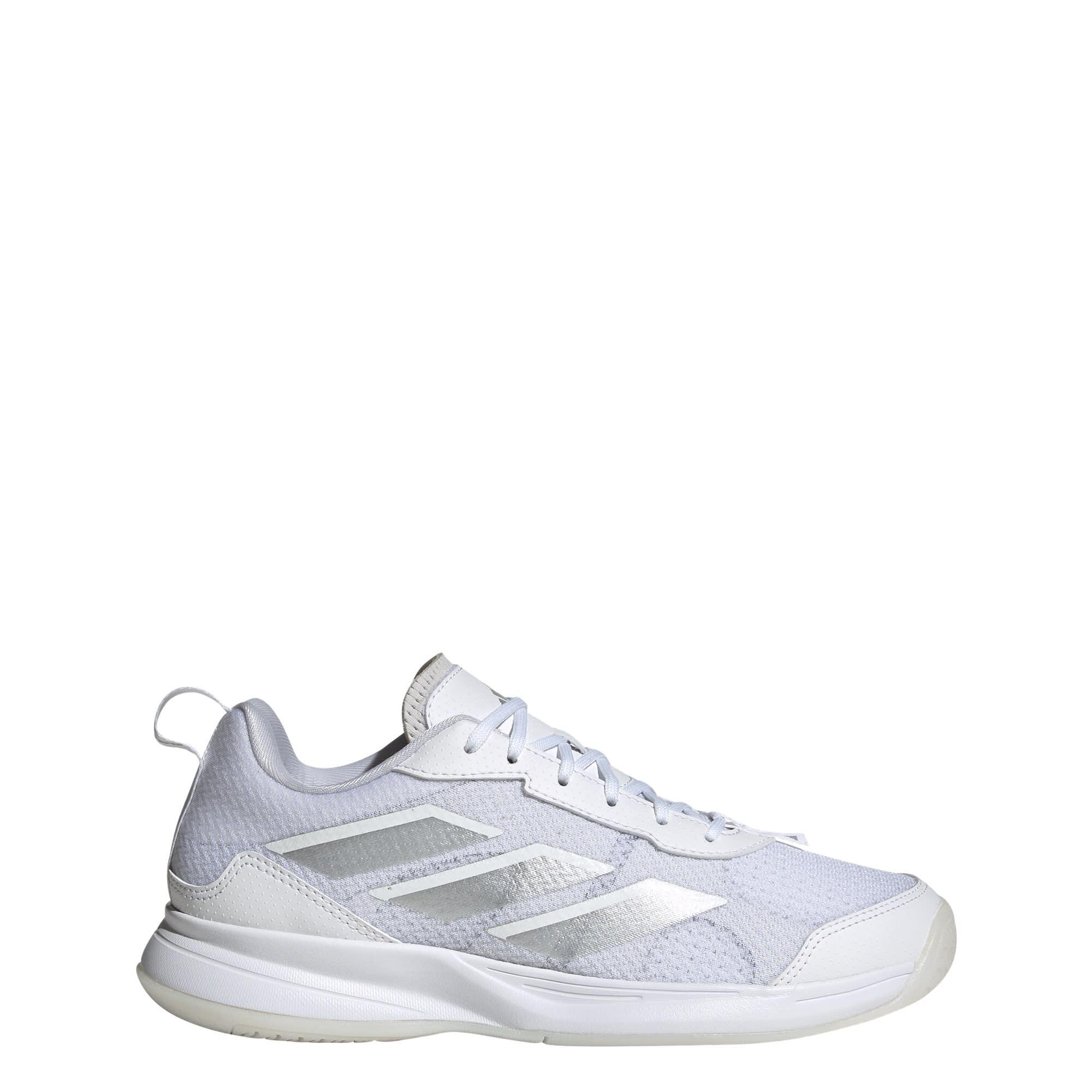 Adidas - Chaussure De Tennis Basse Avaflash - Baskets - Blanc|gris - 42,5 - Decathlon