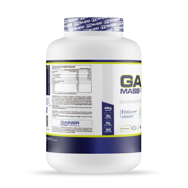 Gainer MASS Formula - 3 Kg Helado de Vainilla de MM Supplements
