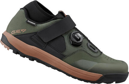 Enduro/Downhill-Fahrradschuhe GE900, olive