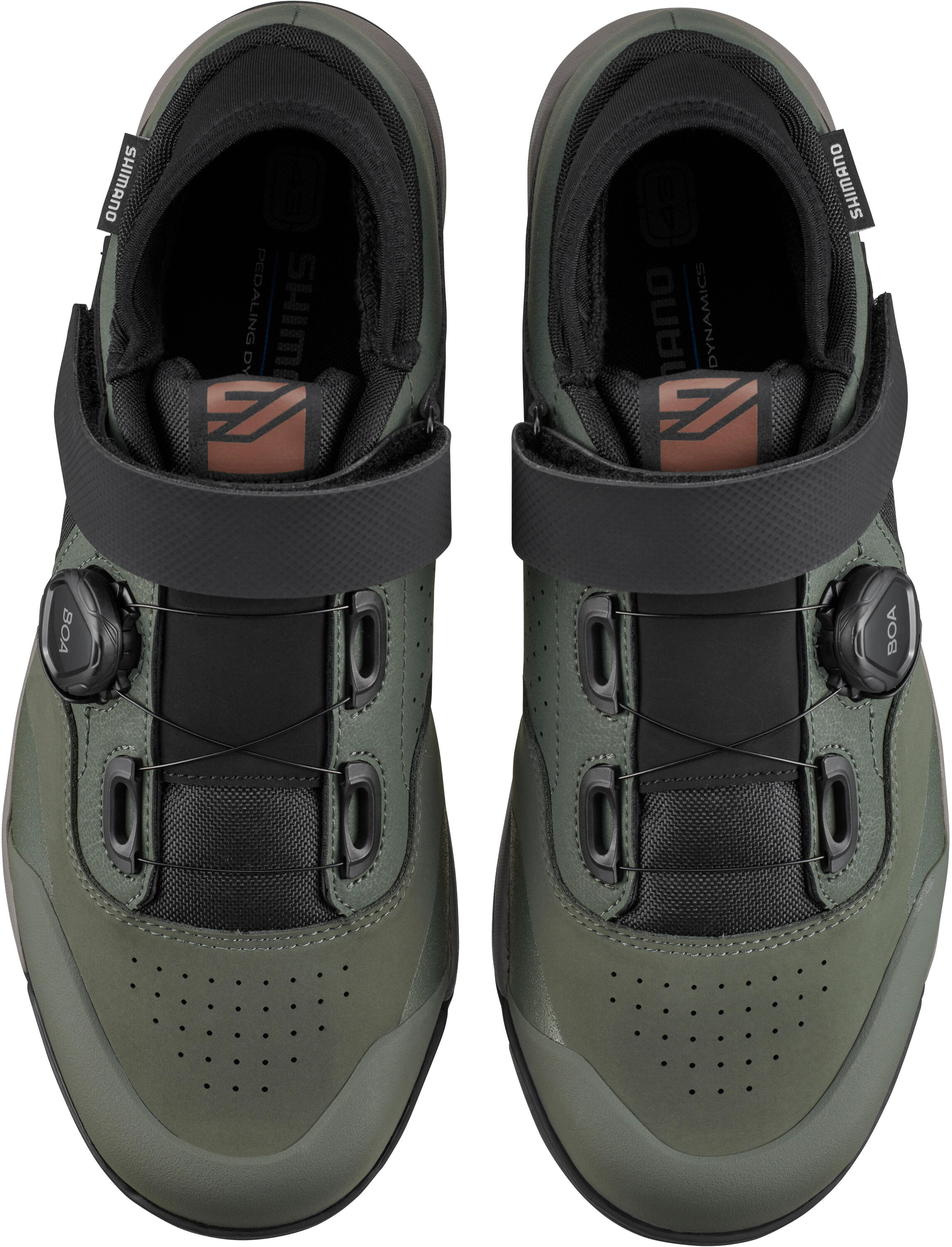 Enduro/Downhill-Fahrradschuhe GE900, olive 5/6