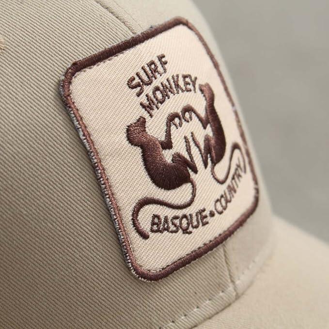 Casquette Trucker -Polyester recyclé - 6 panneaux /Adulte /Taille unique (Beige) 4/4