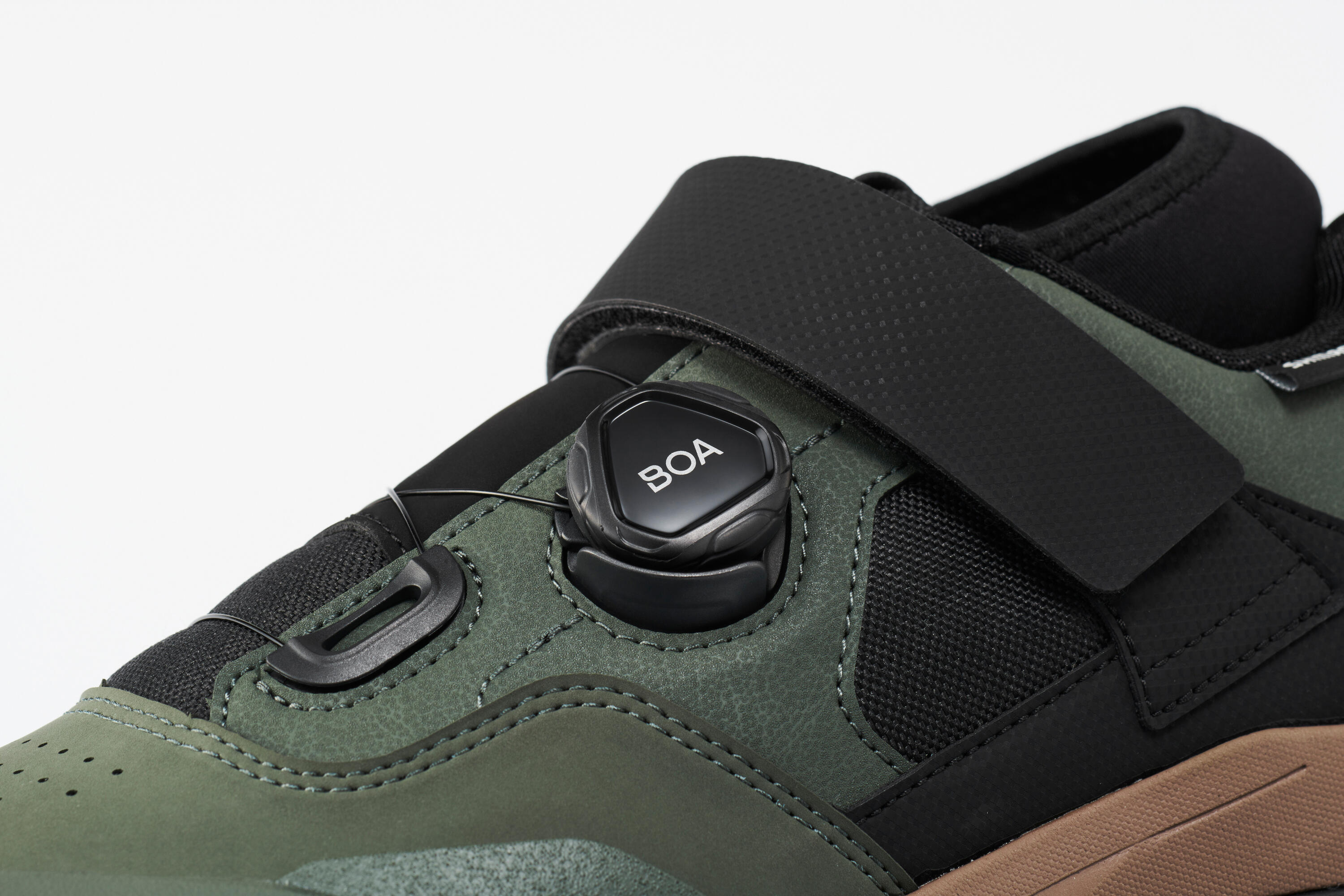 Enduro/Downhill-Fahrradschuhe GE900, olive 2/6