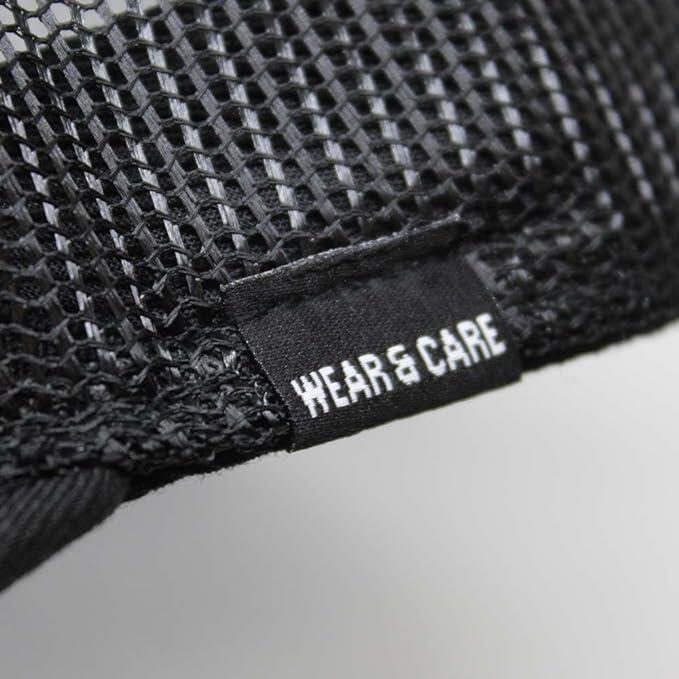 Casquette Trucker -Polyester recyclé - 6 panneaux /Adulte /Taille unique (Noir) 4/6