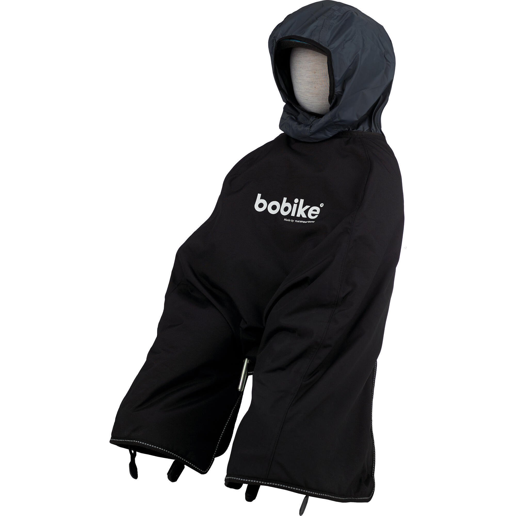 Bobike - Protection Pluie Poncho Mini - Porte Bébé - Noir - Decathlon