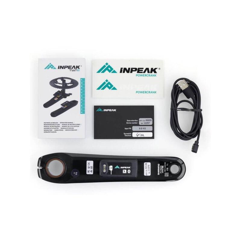 INPEAK Vermogensmeter INPEAK POWERCRANKE Shimano DURAACE FCR9200