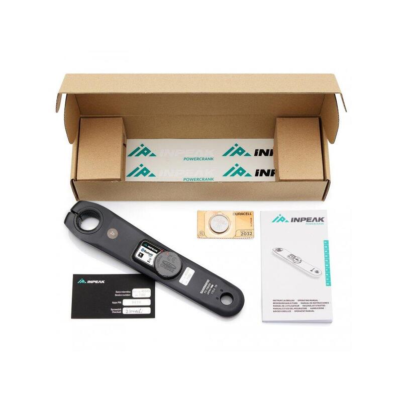 Medidor de potência INPEAK POWERCRANK Shimano Ultegra FCR8000 power meter INPEAK Decathlon