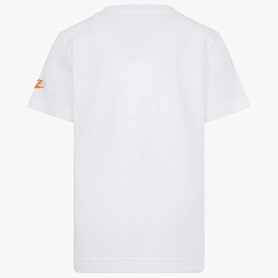 T-shirt bambino nike just do it - bianco 2/4