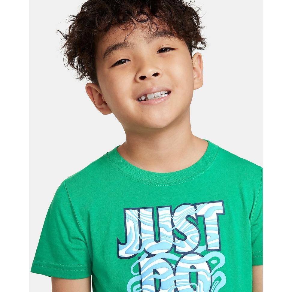 T-shirt bambino nike just do it - verde 2/5