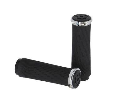 Griffe Locking Grips f.Grip Shift . schwarz/silber