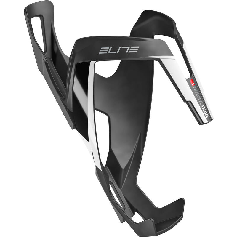 ELITE Portaborraccia Vico Carbon, nero/bianco opaco