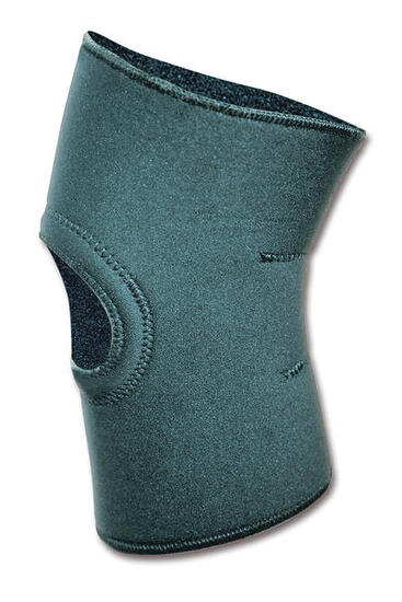 Rodillera con Orificio en Neopreno para Adulto