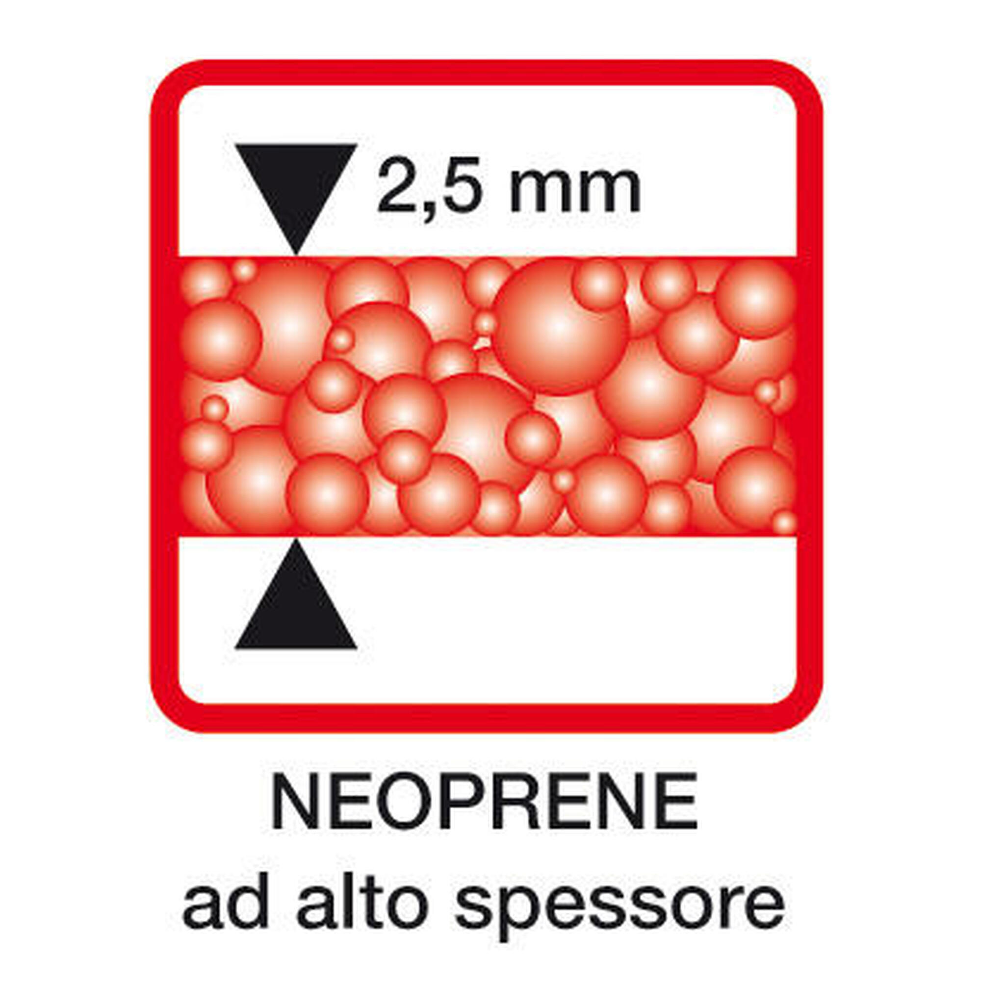 Neoprenová kolenní ortéza s otvorem pro dospělé