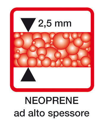 Genouillère avec trou en néoprène adulte 4/5