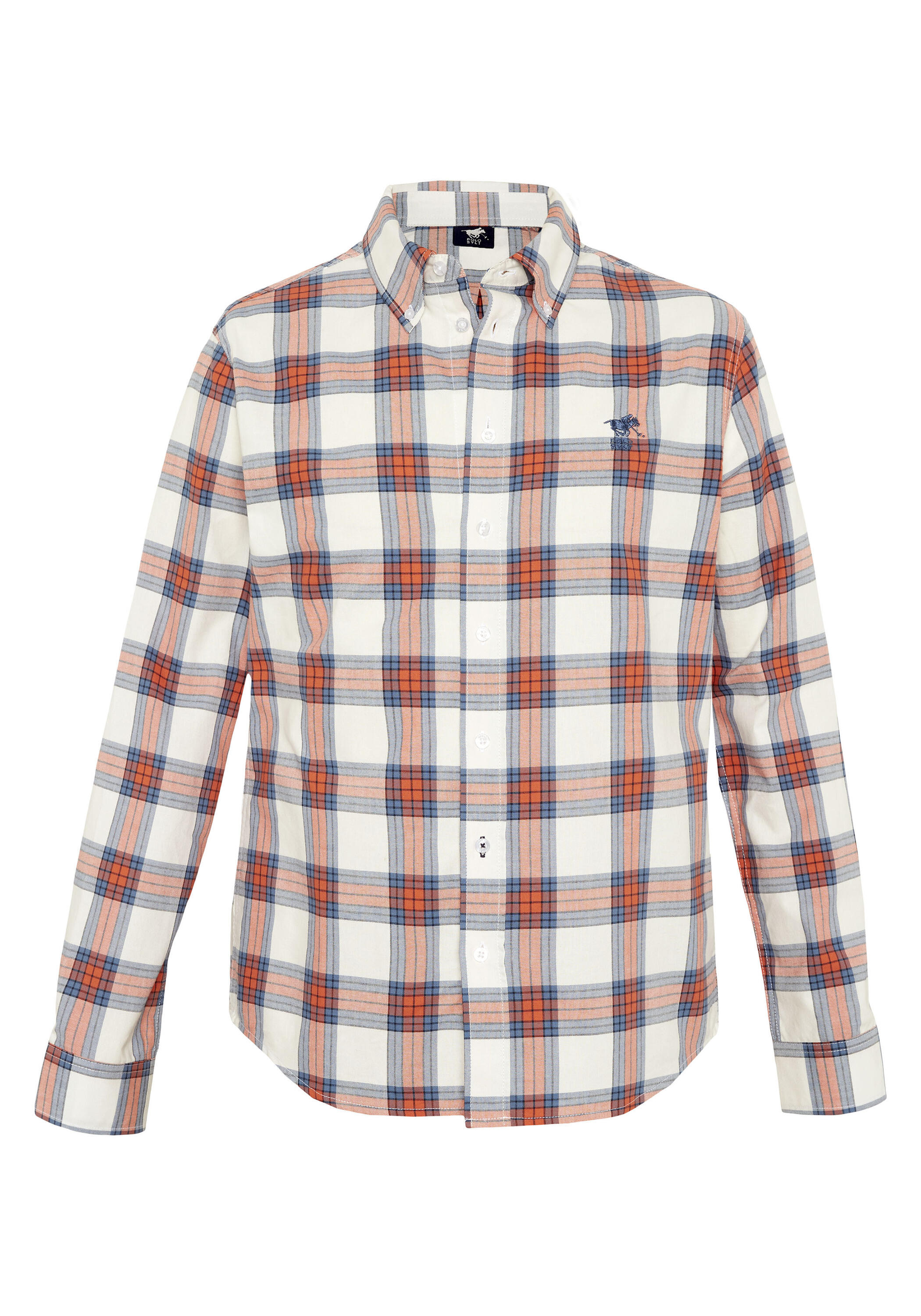 POLO SYLT Hemd mit Karomuster und Button-down-Kragen