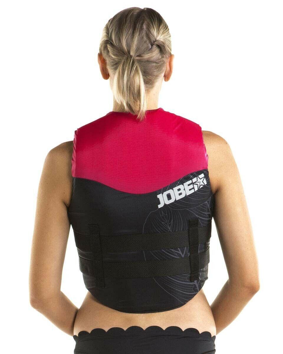 NYLON Hot Pink Damen 50N Schwimmweste für Jetski Wakeboard Boot SUP Wasserski 2/5