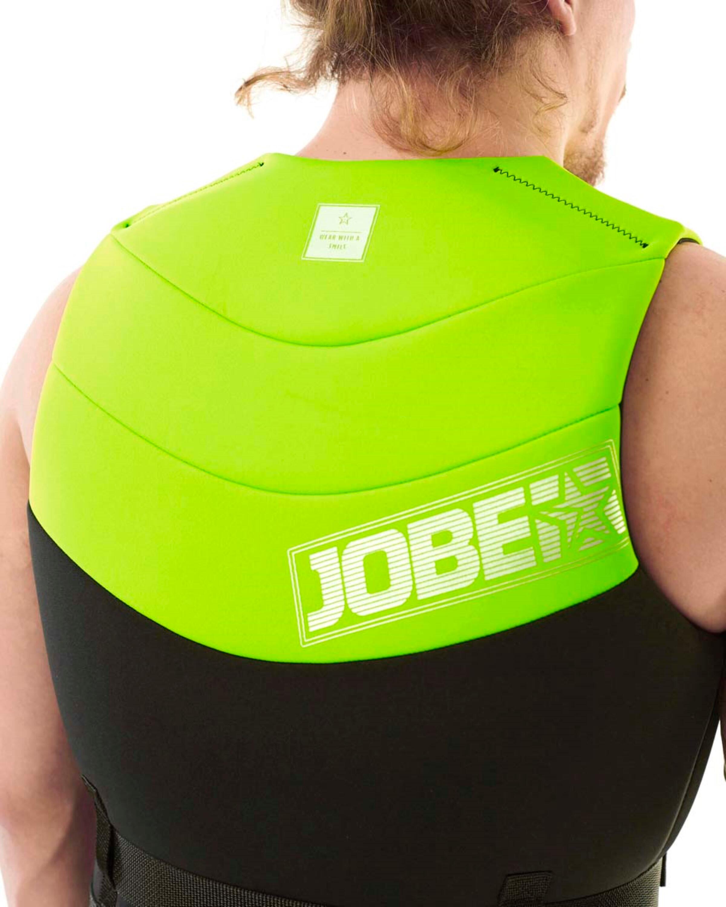 NEOPREN Lime Green Herren 50N Schwimmweste für Jetski Wakeboard Boot SUP 4/7