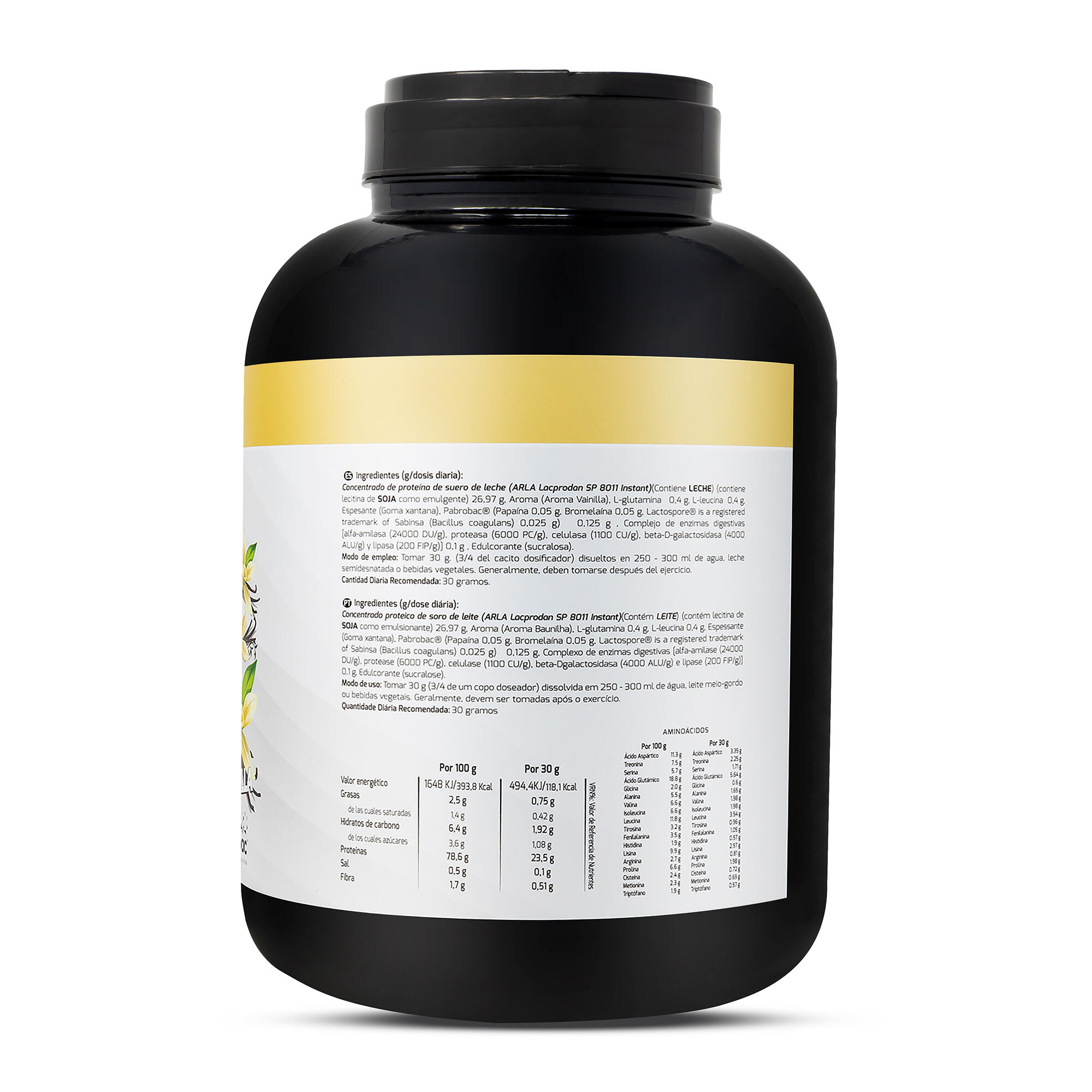 Whey Protein Concentrada Sport Live - Vainilla - 2Kg - DRASANVI 2/6