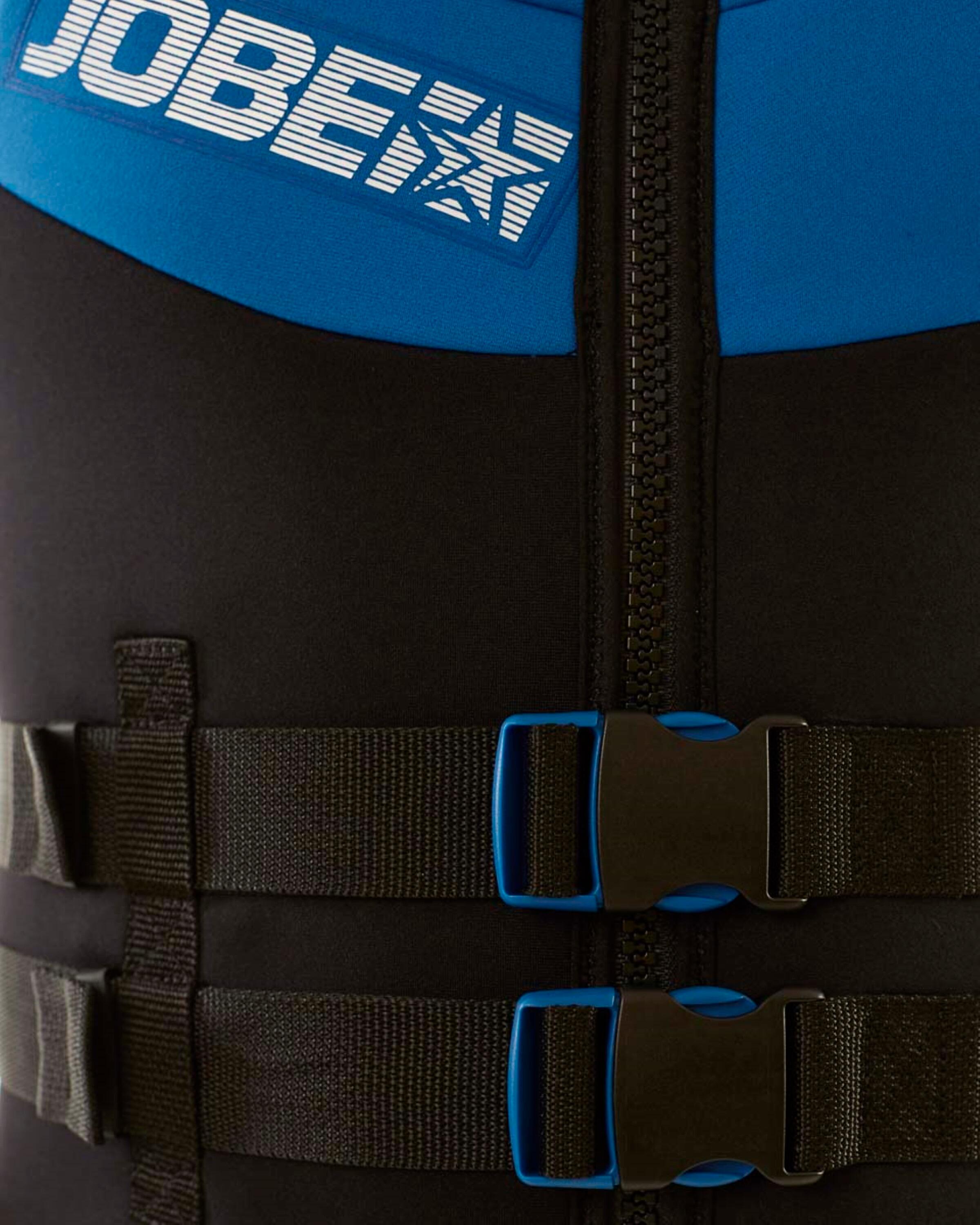 NEOPREN Blue Herren 50N Schwimmweste für Jetski Wakeboard Boot SUP Wasserski 3/7
