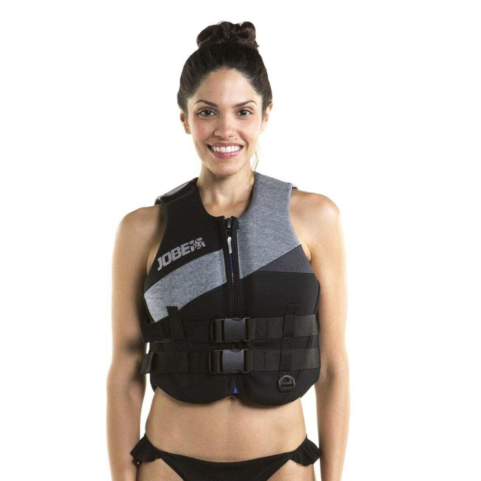 Colete de Neoprene Adulto Jobe Neo Vest Mulher Azul