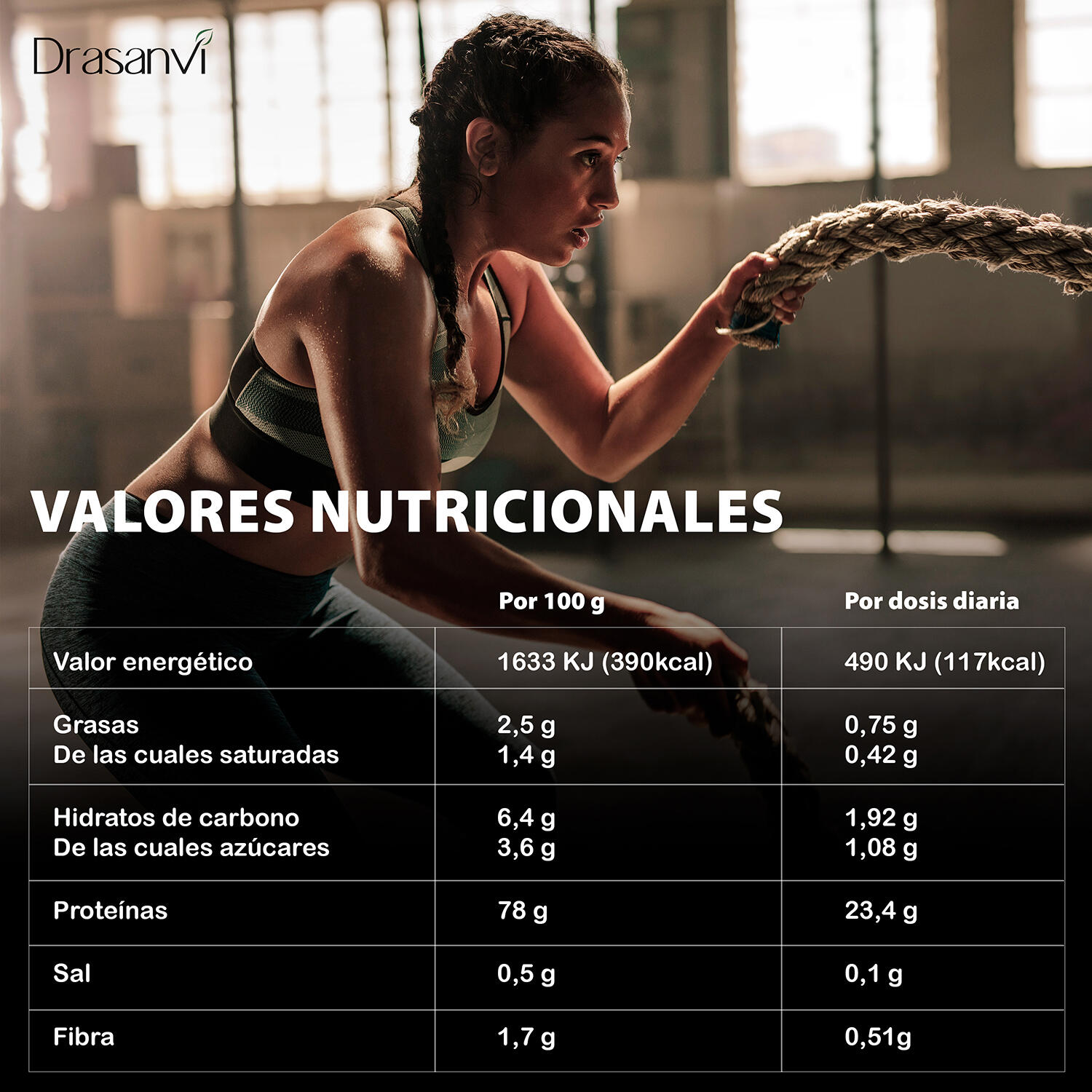 Whey Protein Concentrada Sport Live - Capuchino - 2Kg - DRASANVI 5/6