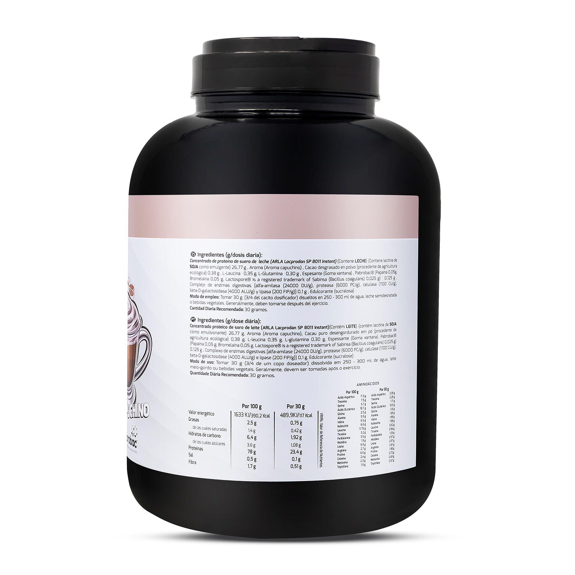 Whey Protein Concentrada Sport Live - Capuchino - 2Kg - DRASANVI 3/6