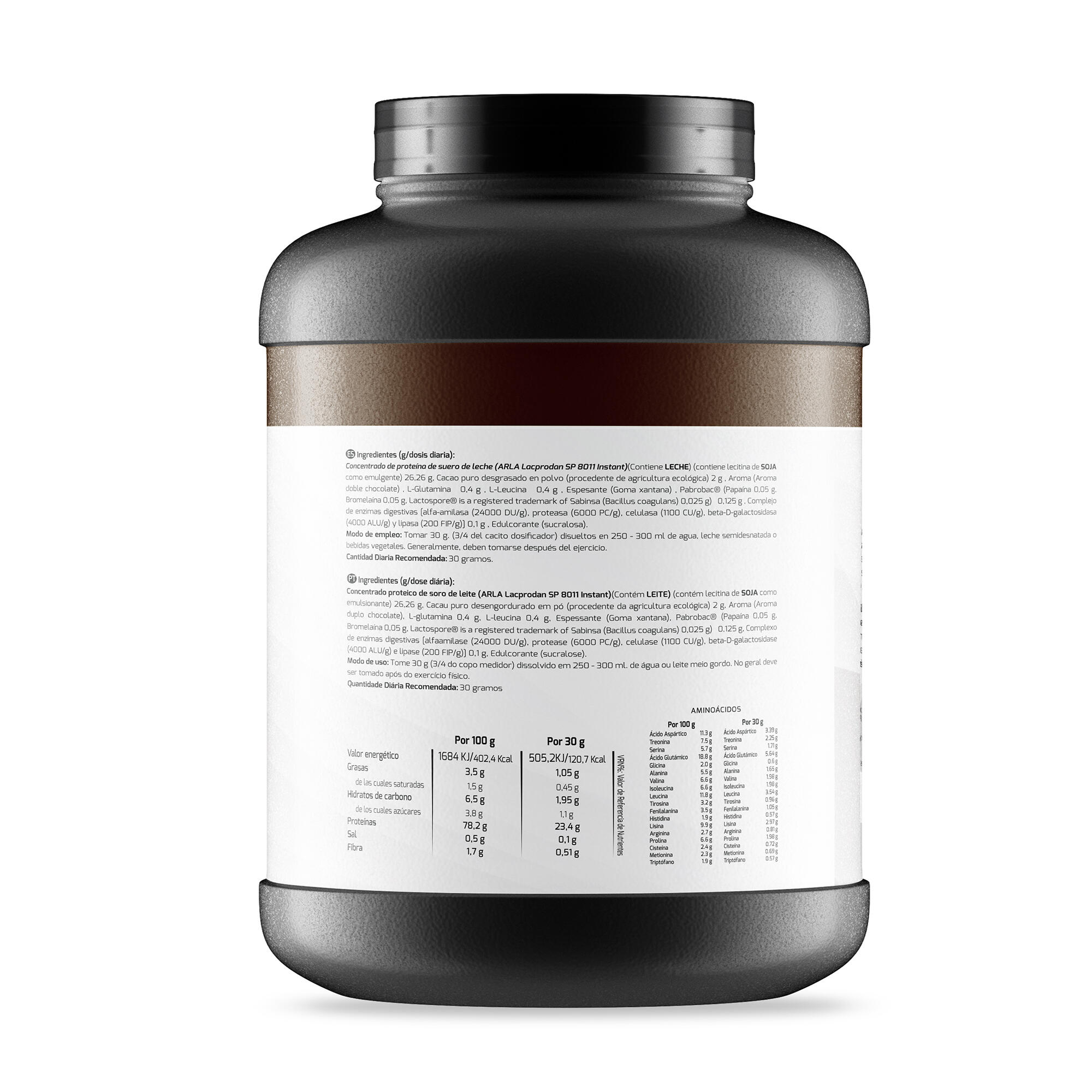 Whey Protein Concentrada Sport Live - DobleChocolate - 1,45Kg 2/6