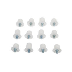 Blister de crampons Nylon UHLSport Blanc 13/16mm