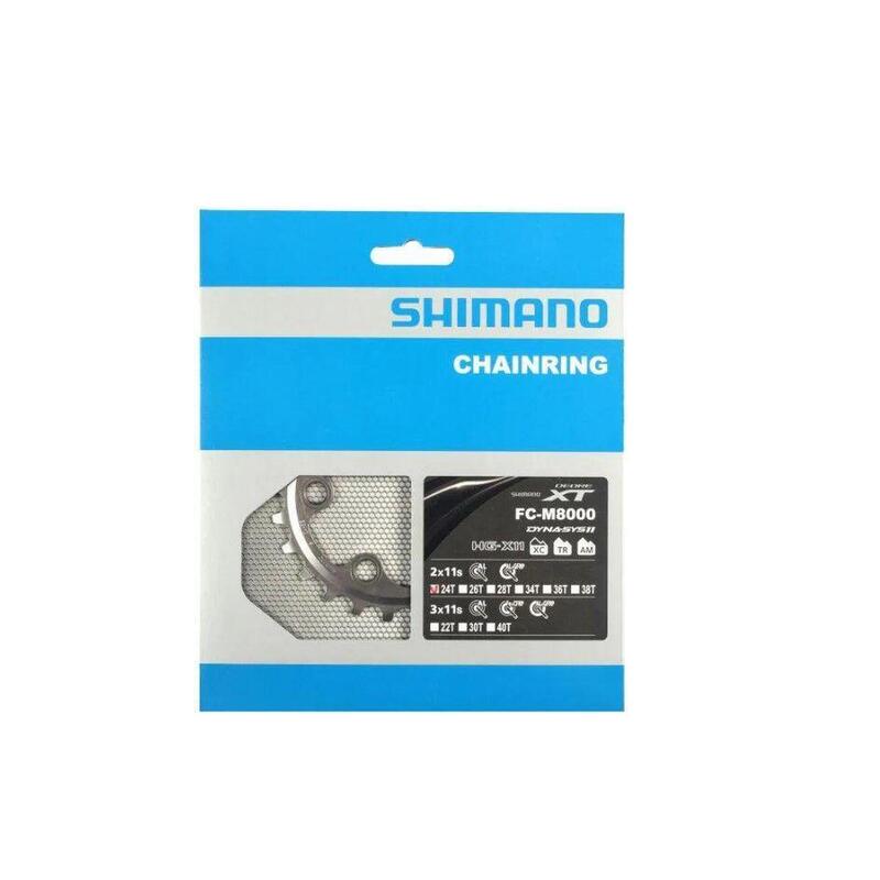 Plato 24d shimano m8000 34/24 doble 11v 64mm