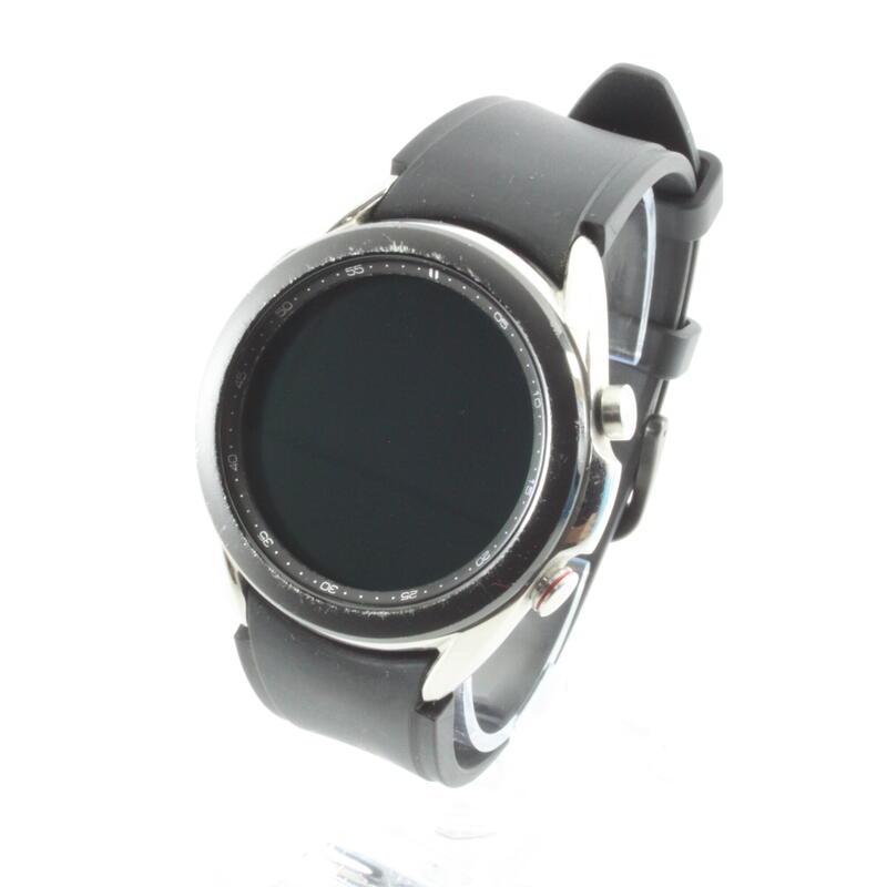 Segunda Vida - Samsung Galaxy Watch3 41mm Prata/Preto - 8GB Wifi+4G - Muito bom