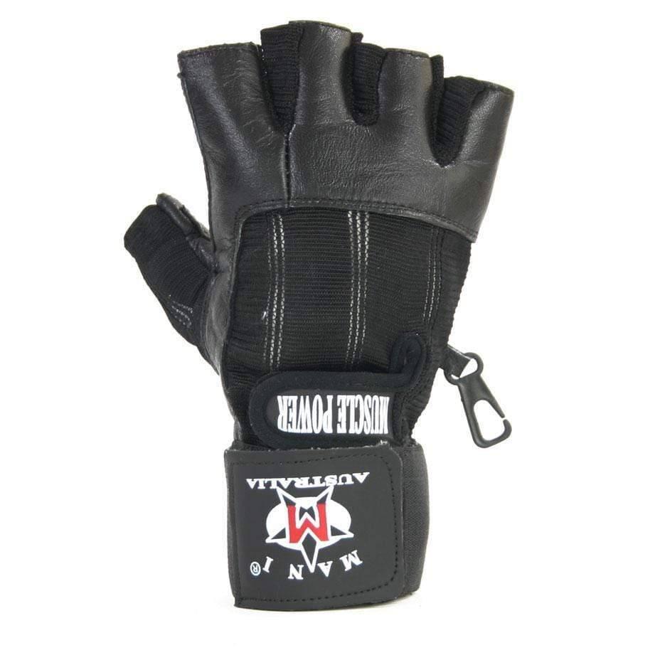 Deluxe Leather Muscle Power Gloves