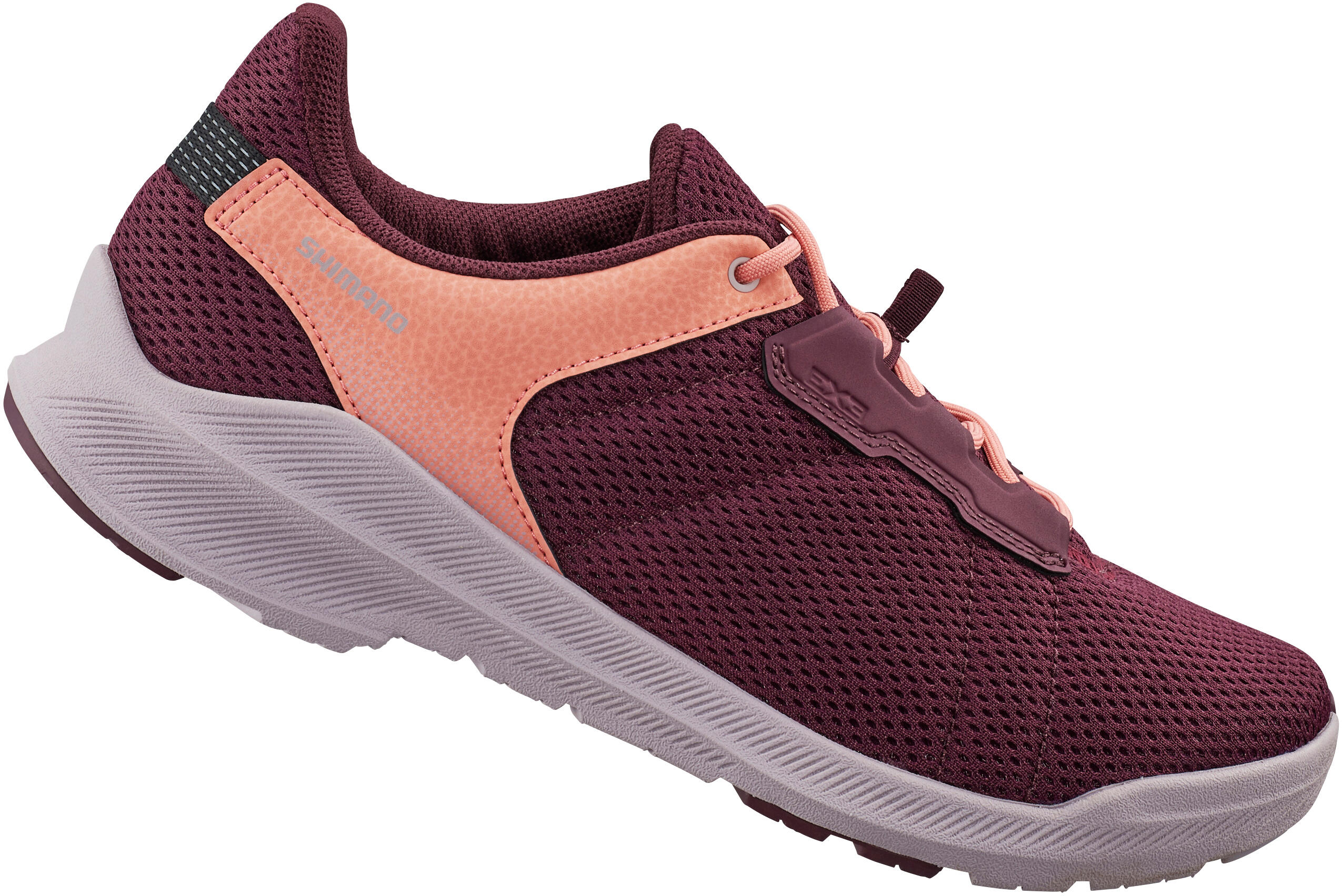 SHIMANO Stadsfiets/toerfiets schoenen EX300W, Wijnrood