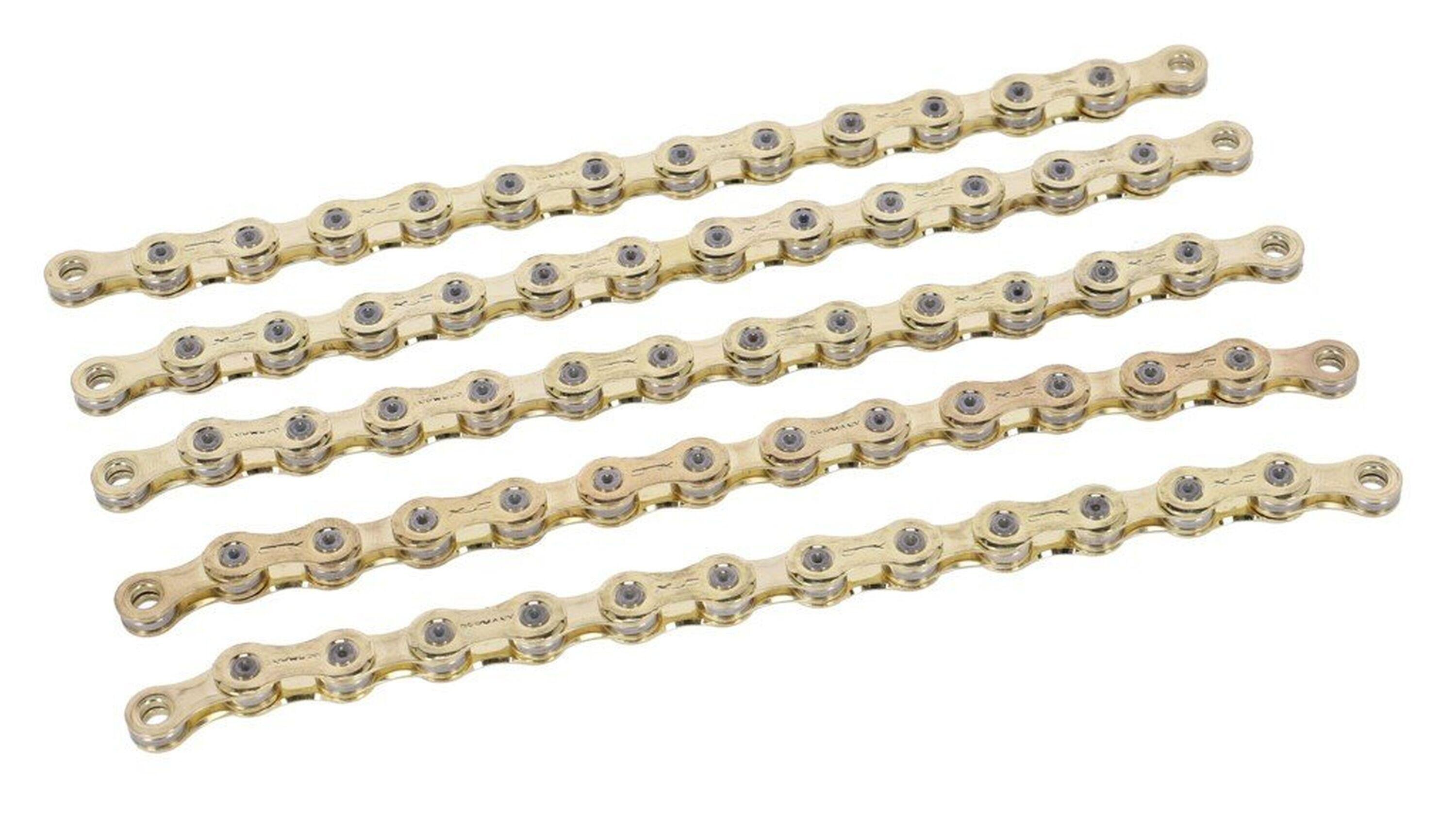XLC XLC Catena da bicicletta CC-C05, 1/2 x 11/128, 118 Gl. 11-f., oro