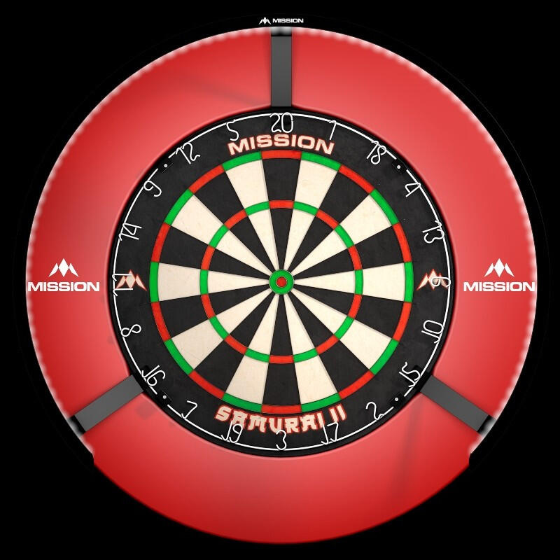 Mission Darts Torus 270 Système d'éclairage LED pour cible de fléchette 6/7