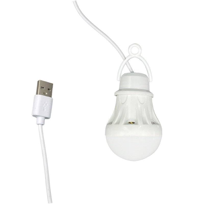 LED Lantern Portable Camping Lamp Mini Bulb - 1pc