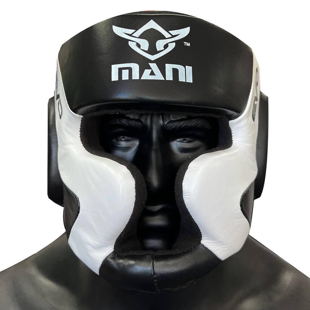 Leather Full Face Pre-Moulded Head Guard