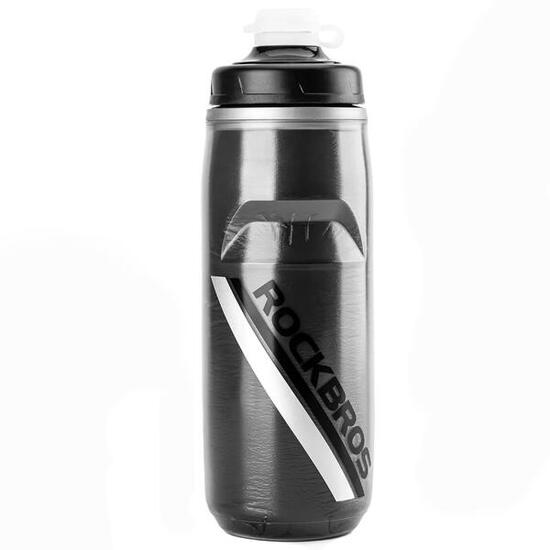 Bidon rowerowy termiczny z zatyczką Rockbros 620ml RB352