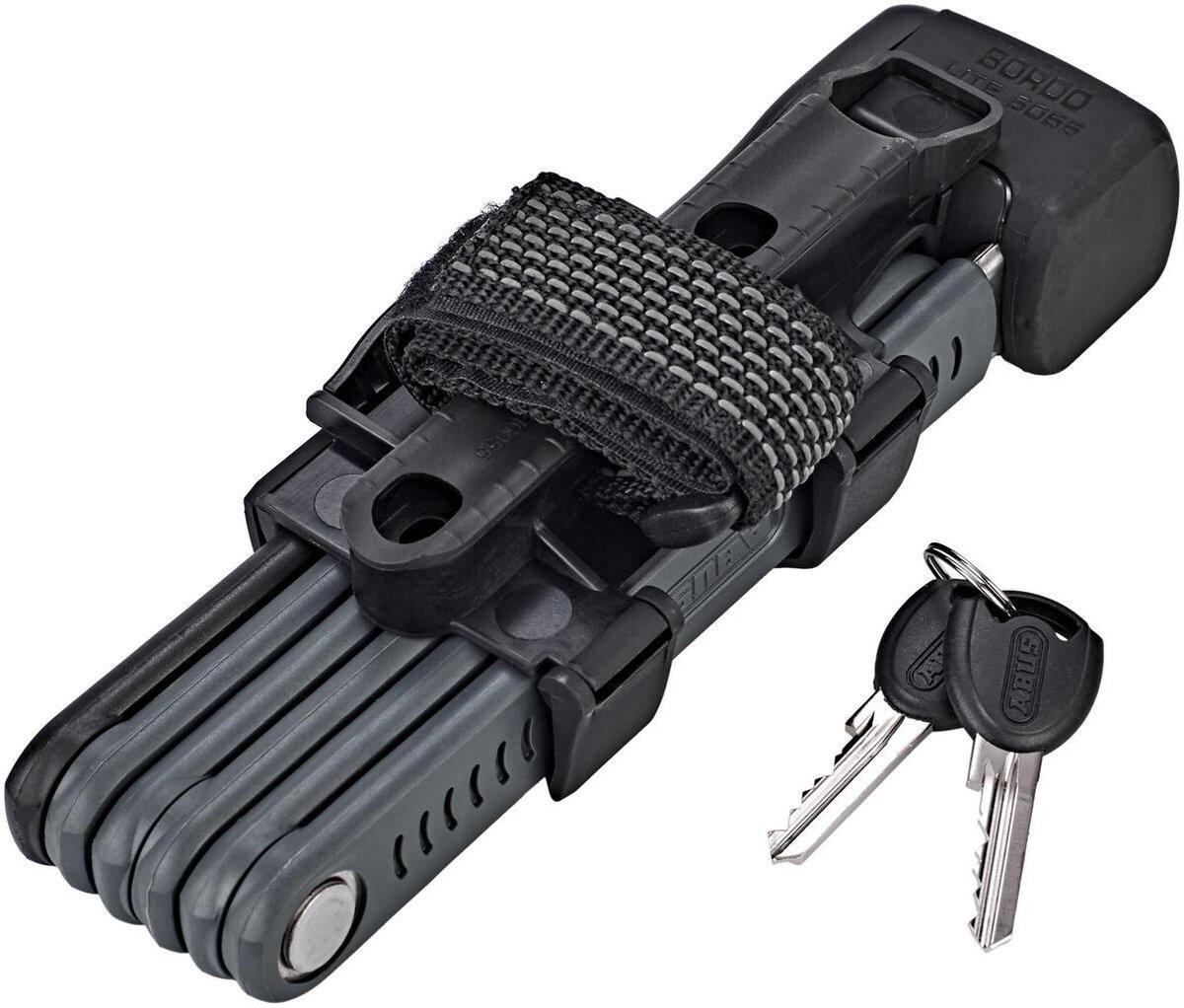 ABUS Bordo Lite 6055 85 Verrou pliant noir 3/4