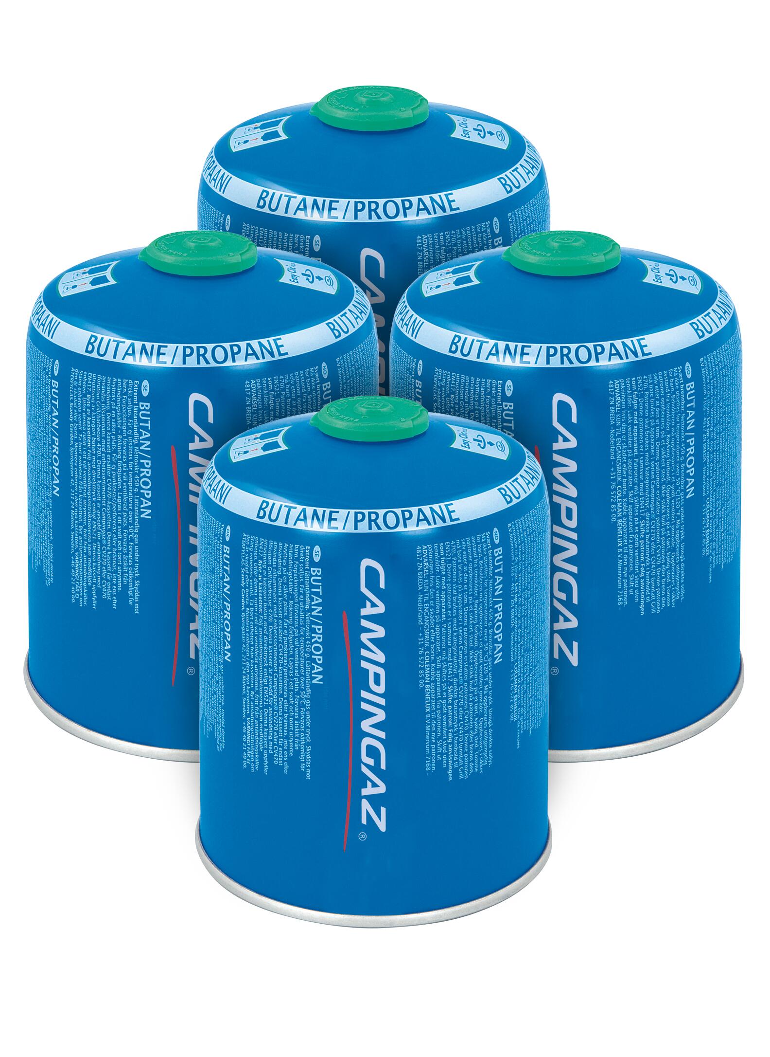 COLEMAN CAMPINGAZ GASPATROON CV 470 PLUS MULTIPACK SET VAN 4