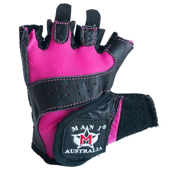 Pink Weight Training Gloves