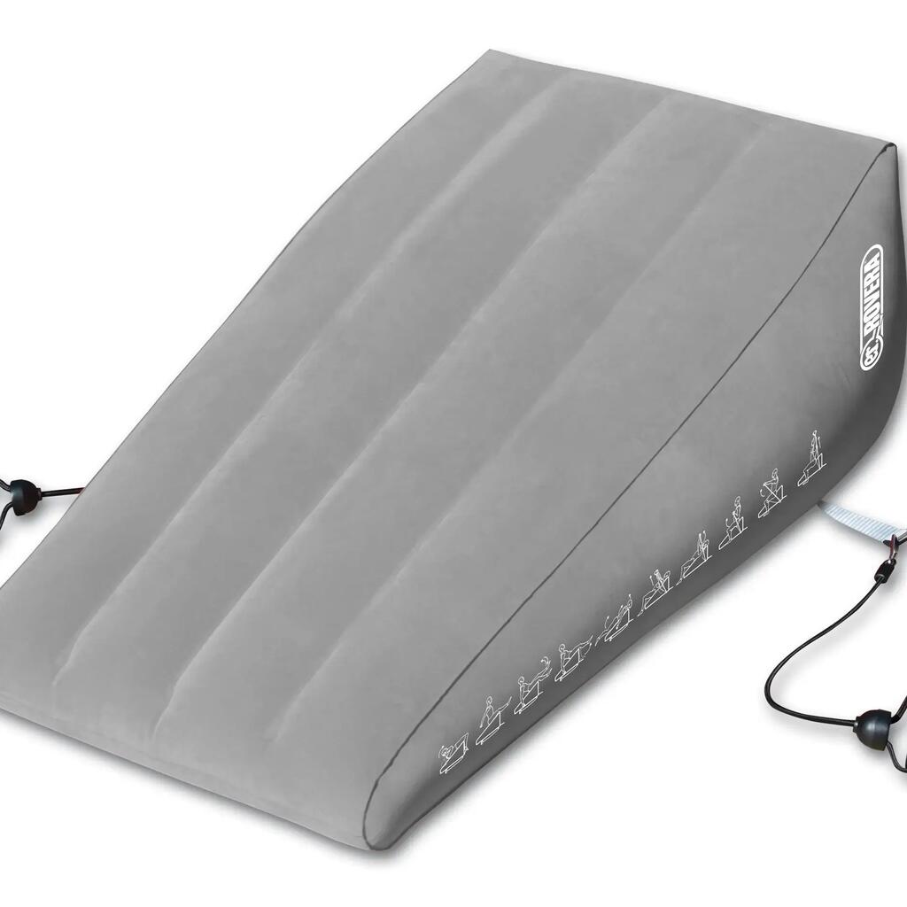 Inflatable Foldable Fitness Bench – Space-Saving Strength Trainer