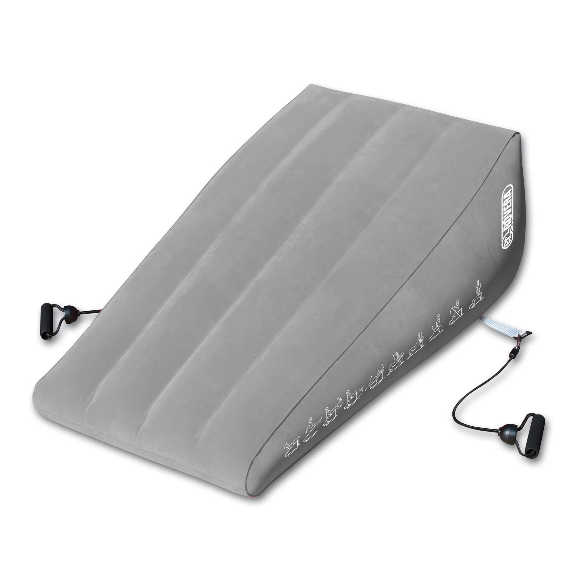 Rovera - Banc De Fitness Gonflable Et Pliable - Banc De Musculation - Gris - Taille Unique - Decathlon