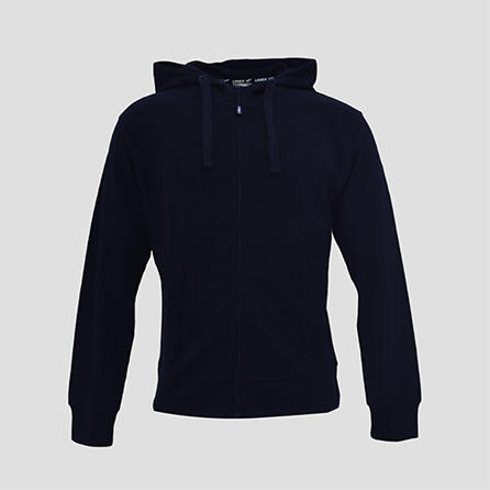 Sudadera fitness de algodón de hombre Zippy azul