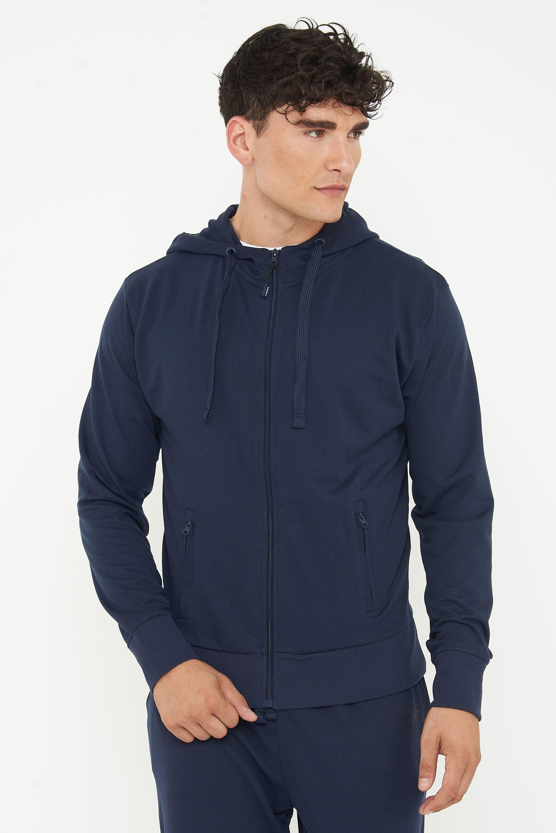 Felpa con cappuccio in cotone ZIPPY blu 6/7